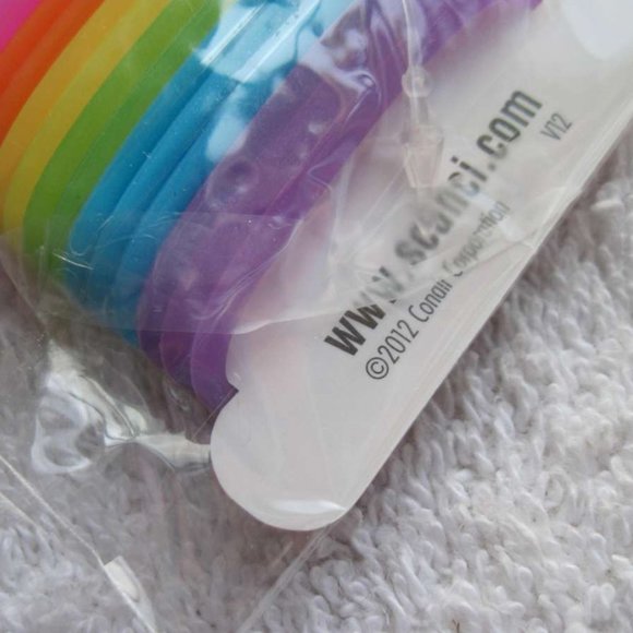 14 Scunci Girl No Slip Grip Slide Proof Hold Stay Elastics Ponytailer Hair Bands - Picture 5 of 6